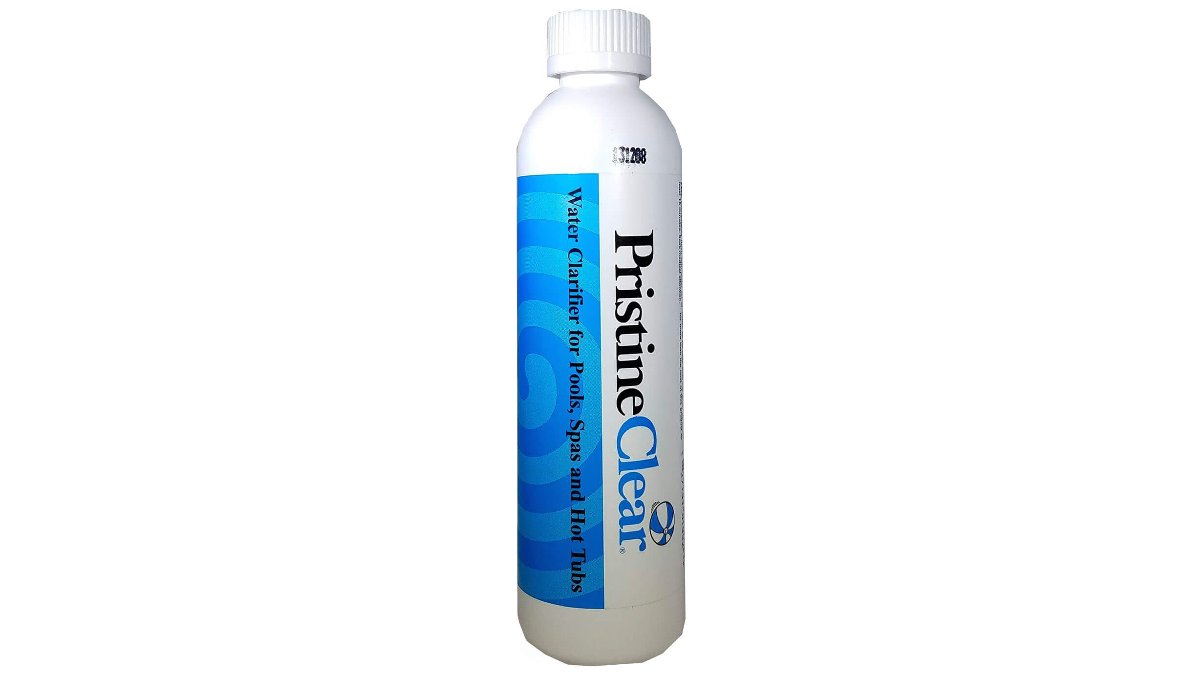 Non-chlorine Pristine Clear for clearing cloudy water in hot tubs and pools